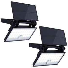 Ztab 786194046528 Solar Outdoor Light 1000 Lumens 5000k Daylight Motion Sensor Ip