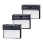 Honeywell, 3 Pk Battery Led Indoor/outdoor Motion Sensor Wall Security Lights. Fixed Price $45.00.