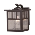 Vaxcel Mission 1 7" Outdoor Wall Light, Oil Burnished Bronze - T0443. Fixed Price $134.99.