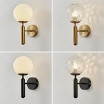 Retro Globe Glass Wall Sconce Hallway Proch Home Single Lighting Fixture. Fixed Price $59.90.