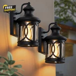 2-PACK Outdoor Wall Lights, Porch Waterproof Sconce. Fixed Price $58.01.