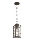 Craftmade Z2121-12 Hadley Aged Galvanized 1-LIGHT Outdoor Pendant Lantern. Fixed Price $99.95.