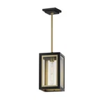 Maxim 30051CLBKGLD Neoclass Light Outdoor Pendant-black Gold 12.5"H. Fixed Price $194.00.