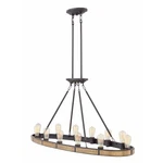 Hinkley Lighting 12 Everett Linear Chandelier, Bronze - 4396BZ. Fixed Price $344.99.