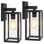 Beslowe 13" Upgraded Motion Sensor Outdoor Wall Lights, 2-PACK Dusk To Dawn P.... Fixed Price $74.08.