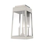 Livex Oslo 3 Light 20" Outdoor Wall Lantern, Brushed Nickel 20858-91. Fixed Price $919.96.