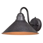 Vaxcel Lighting T0350 Outland 1 9" Tall Outdoor Wall Sconce - Gold. Fixed Price $112.99.