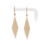 Tiffany Elsa Peretti Mesh Earrings Diamond Pink Gold (18K) Drop Ea... BF589556. Fixed Price $1546.96.