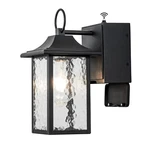 Ftl Dusk To Dawn Porch Light With Gfci Outlet,black Outdoor Wall Fixtures. Fixed Price $52.00.