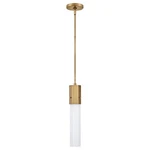 Hinkley Lighting Facet 1 Pendant, Heritage Brass/etched Opal - 45037HB. Fixed Price $449.00.