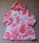 Belle Beach By Kim Gravel Hoodie Peach Tie Dye Xl. Fixed Price $18.00.