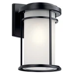 Kichler 49687 Black Toman Single Light 14"H Outdoor Wall Sconce. Fixed Price $189.97.