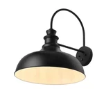 Aiwen 19.68 In. Black Outdoor Gooseneck Barn Light Dusk To Dawn Wall. Fixed Price $90.00.