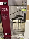 Home Decorators Westbury Collection Aged Iron Outdoor Led Wall Lantern Sconce. Fixed Price $89.99.
