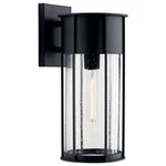 Kichler 59081 Camillo 18" Tall Outdoor Wall Sconce - Black. Fixed Price $389.99.