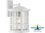 Quoizel SNN8409W Stonington Outdoor Wall Sconce, 1-LIGHT 100 Watts, Fresco. Fixed Price $132.59.