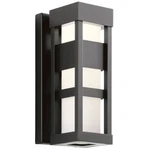 Kichler Ryler 3000K, 12" Outdoor Wall Light, Textured Black - 59035BKLED. Fixed Price $224.99.