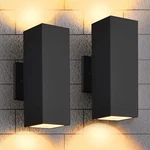 Outdoor Wall Lights, 2 Pack Waterproof Exterior Lighting Fixtures, Anti-rust .... Fixed Price $58.82.
