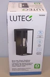 Lutec 6030650 10-IN Matte Black Outdoor Wall Light New Box. Fixed Price $29.99.