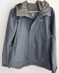 Rab Pertex Shield Downpour Eco Jacket With Hood Blue Waterproof Size Large. Fixed Price $120.00.