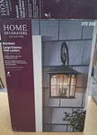 Home Decorators Brimfield 17.5 In. Aged Iron 3-LIGHT Outdoor Wall Sconce. Fixed Price $63.99.