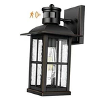 Motion Sensor Outdoor Light - Advanced Dusk To Dawn Exterior Lantern Fixtures. Fixed Price $72.23.