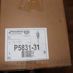 Progress Lighting Brassguard Lantern Outdoor Black 28.50" X 7". Fixed Price $62.26.