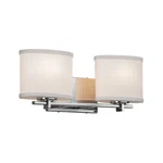 Justice Design Group FAB-8442-30-WHTE-NCKL-LED2-1400 Bathroom Fixtures. Fixed Price $169.00.