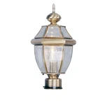 Livex Lighting Monterey Outdoor Post Head Antique Brass 2153-01. Fixed Price $185.96.