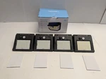 Tecknet 231 Led Solar Lights Outdoor 4 Pack Motion Sensor Waterproof Security. Fixed Price $29.95.