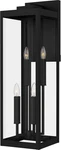 Quoizel - WVR8209EK Outdoor Wall 4 Lights In Earth Black. Fixed Price $279.99.