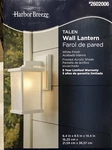 Harbor Breeze Talen 1-LIGHT 14.4 White Outdoor Wall Rust & Fade Resist. Fixed Price $39.95.