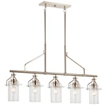 Kichler 52379 Everett Light 42"W Linear Chandelier - Nickel. Fixed Price $227.80.