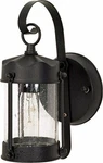Nuvo 60/635 Textured Piper Lantern With Clear Seed Glass, Black. Fixed Price $57.99.