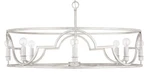 Capital Lighting 338582WW Demi French Country Metal Drum Pendant, 8-LIGHT 480 To. Fixed Price $500.00.