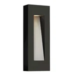 Hinkley Lighting Luna 2 Outdoor Small Wall Mount, Satin Black - 1668SK. Fixed Price $373.15.