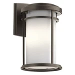 Kichler Toman Outdoor Wall 1 Lt, Olde Bronze, Satin Etched Cased Opal - 49686OZ. Fixed Price $99.97.