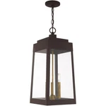 Livex Lighting 20860-07 Oslo 3 10.5 Inch Bronze Outdoor Pendant Lantern. Fixed Price $899.96.