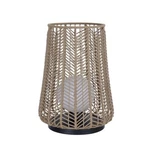 Eurofase Elice Light Outdoor Accent Lamp, Brown/rope Cylinder 46629-012. Fixed Price $176.00.