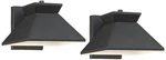 Whatley 6 1/4" High Black Led Outdoor Wall Light Set Of 2. Fixed Price $199.98.