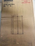Capital 934611BK-GL 15" Black Outdoor Wall Lantern Sconce, Clear Glass, No Bulbs. Fixed Price $126.99.