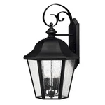 Hinkley Lighting Edgewater 4 Outdoor Large Wall Mount, Black - 1675BK. Fixed Price $749.00.