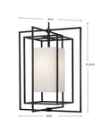 Progress Lighting Jeffrey Alan Marks Point Matte Black Outdoor Lantern Sconce. Fixed Price $700.00.
