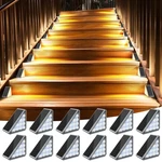 Audles 12 Pack Solar Stair Lights Outdoor With Waterproof IP67 L.... Fixed Price $95.09.