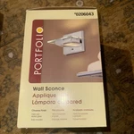 Wall Sconce Light Fixture Portfolio #0206043. Fixed Price $9.68.