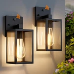 2 Pack Dusk To Dawn Exterior Lighting Fixtures Wall Mount, Sensor Outside Fro.... Fixed Price $49.95.