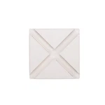 Kuzco Tac 6" Led Exterior Wall Sconce, White/clear EW4306-WH. Fixed Price $99.20.