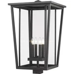 Z-lite 571PHXXLS-BK Seoul 4 Light 29.25 Inch Black Outdoor Post Mount Fixture. Fixed Price $1464.00.