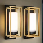 Alvime Waterproof Modern Outdoor Wall Lights - Twin Pack For Entryway & Patio. Fixed Price $133.99.