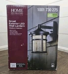 Home Decorators Collection Westbury 8.5 In. Aged Iron Small Led Outdoor Light. Fixed Price $41.99.